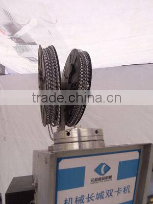 automatic mechanical sausage dual clipper machine