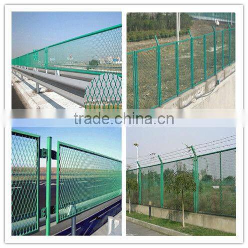 Expanded Metal Fence