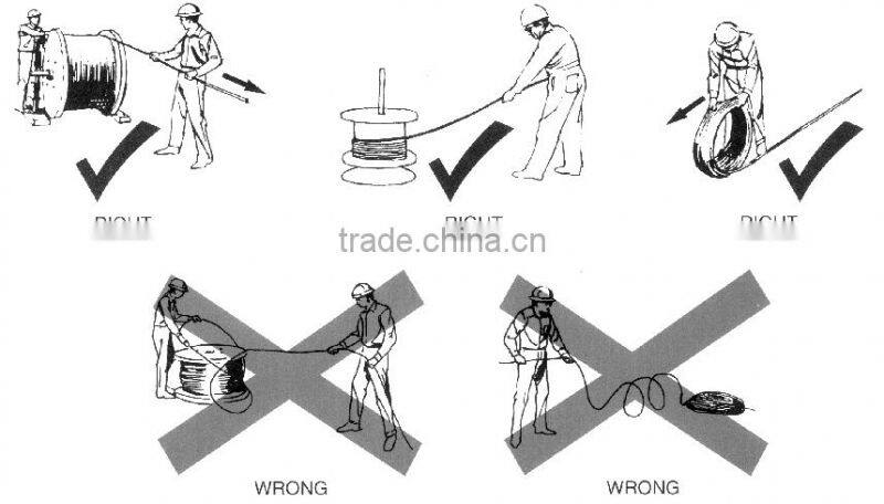 Anti Twist Wire Rope Steel Reel