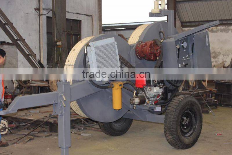 30KN Fiber Optic Cable Tensioner During Transmission Line