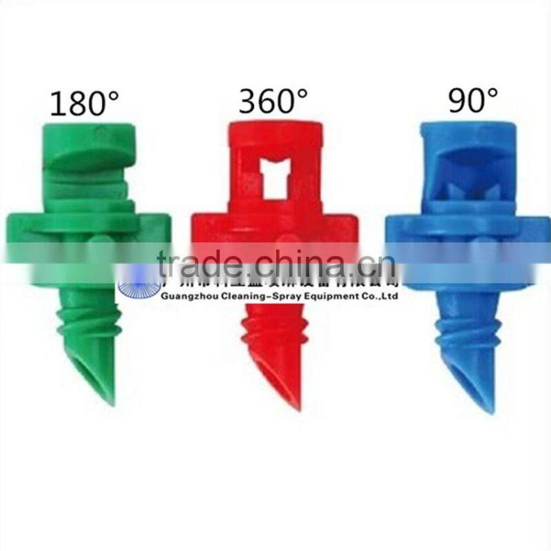 Plastic micro jet sprinkler heads