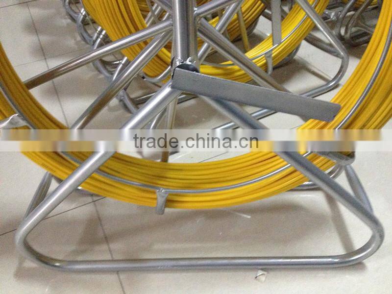 Used indoor small fiberglass cable snake rod/4.5mm fiberglass push pull rod