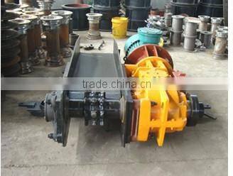 Scraping machine headstock for mining