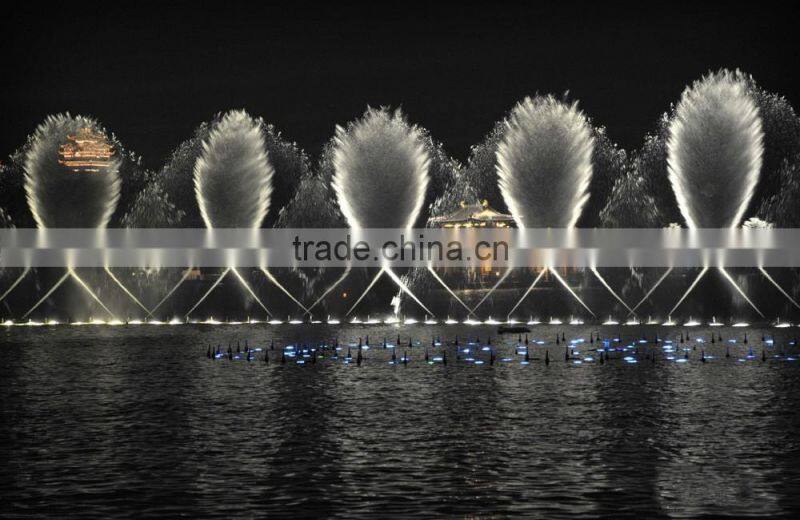 China water fountain with musical control system