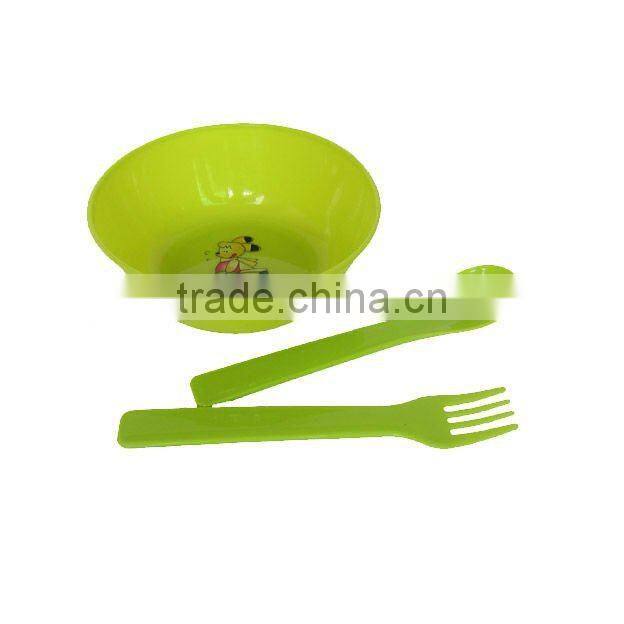 4pcs oval plate dinerware plastic picnic set