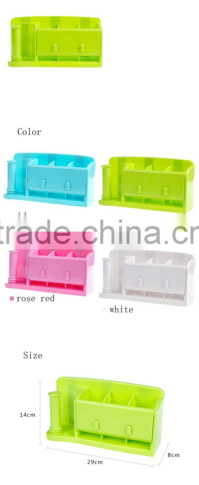 Kitchen bathroom Brush tableware toilet paper Holder sticker Base