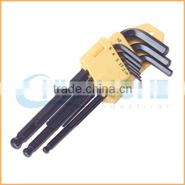 China manufacturer 9pc allen wrench