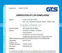 Germany Popular 60x40mm White Electrical PVC Cable Canal