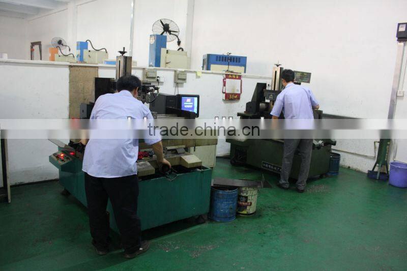 China supply Black small Plastic part with metal insert