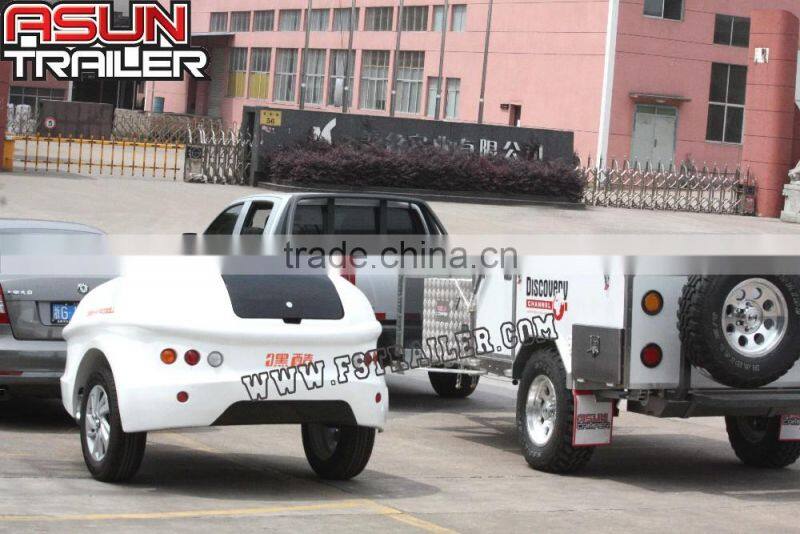 Newest mini fiberglass cargo trailer