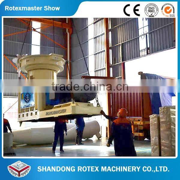 Automatic Lubrication Saw Dust Pellet Making Machine with Changing Die Equipment