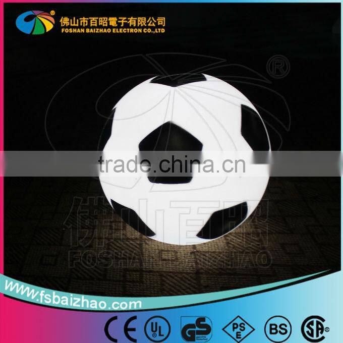 LED football waterproof pool ball lights garden lights with 16 colors