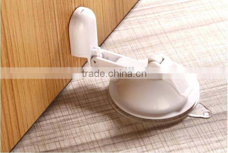 plastic door catches/stopper with sucker