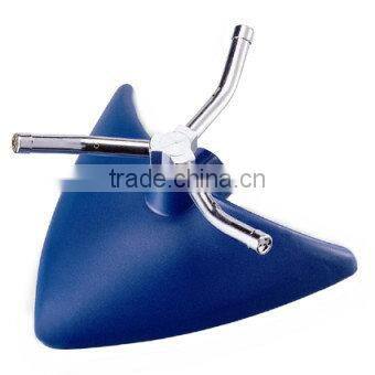 Rotary Brass 3-Arm Sprinkler With Base For Lawn Irrigation