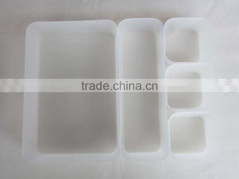Good Quality White Spliced Plastic Storage Box Plastic Organizer