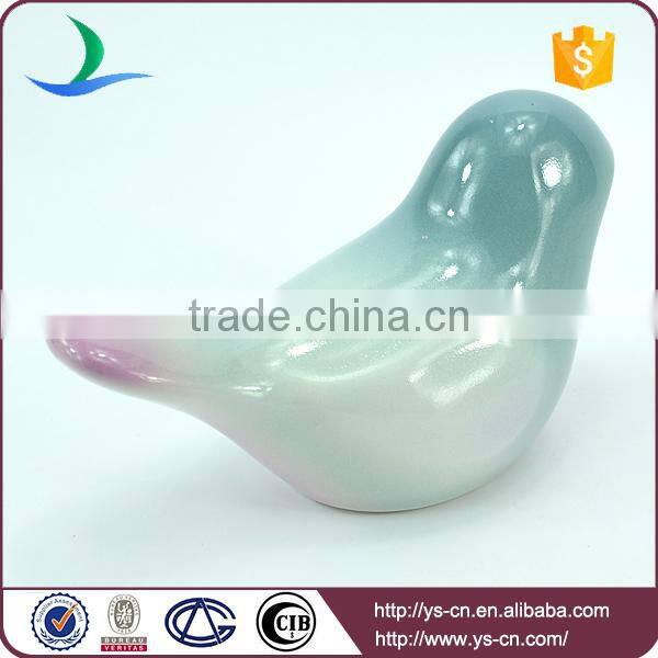 various sizes china bird design ornament,giant blue decoration