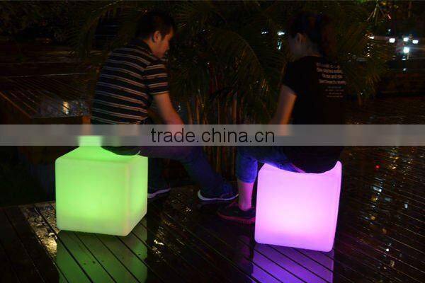 Novelty Nightclub, Disco, led cube chair home decor