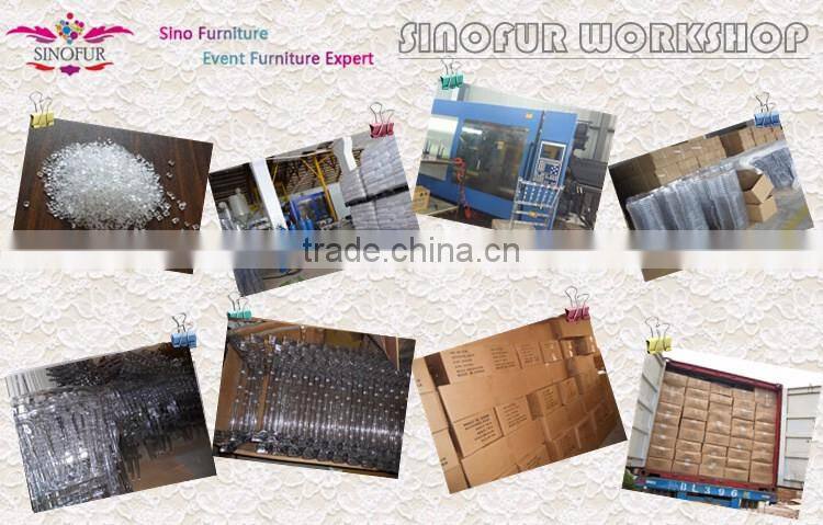 stackable resin pc plastic wedding napoleon chair