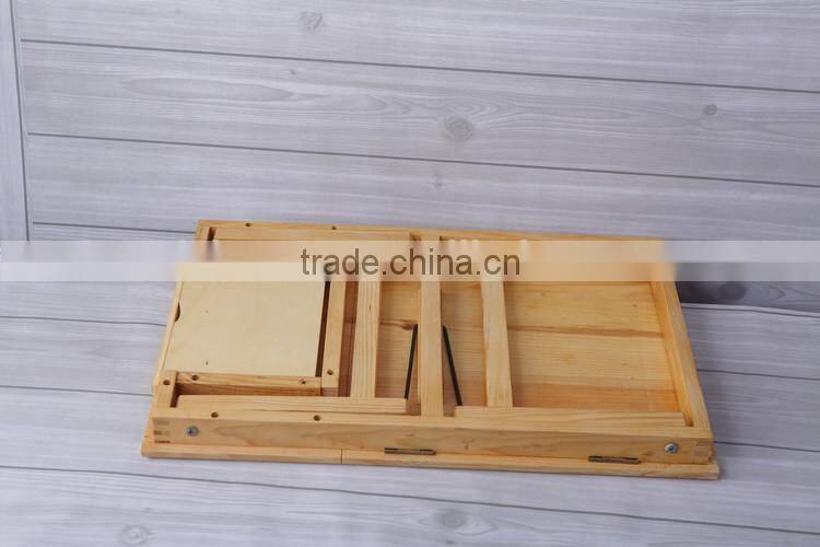 Vivinature wooden laptop desk and living room tablet desk