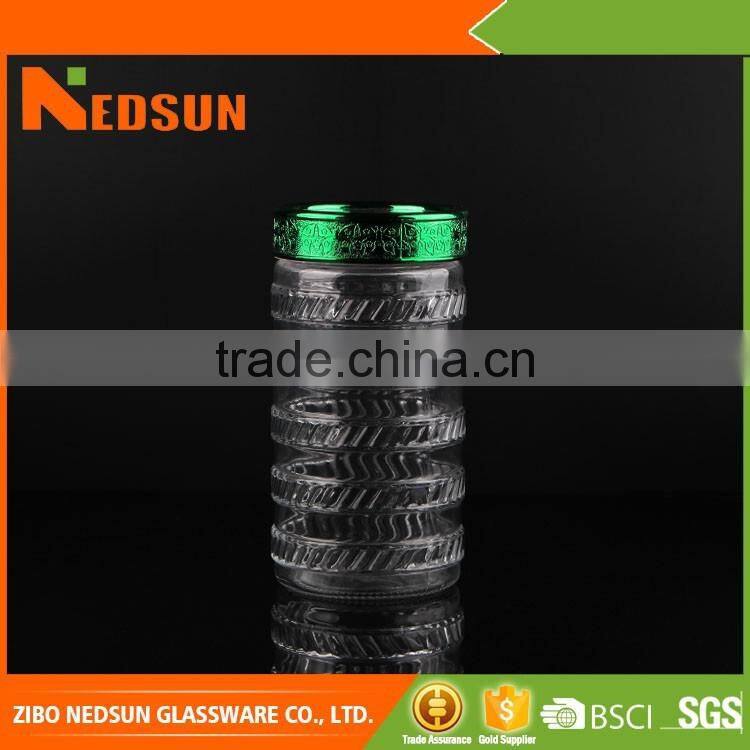 High quality food jar with beautiful lid