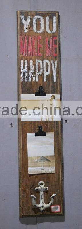 antique washed white multi opening wooden photo frame