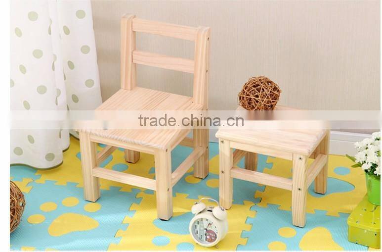 Children favorite mini four legs christmas use wood leisure chair hot wholesale