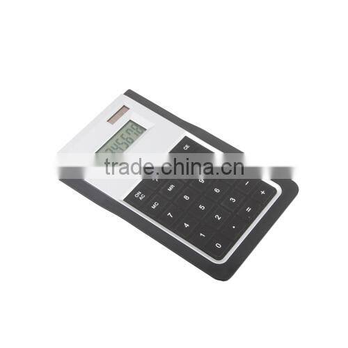Using promotional thin scientific calculator for client