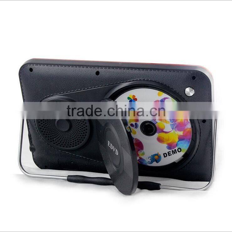 Portable Full 1080P HD DVD Player 9Inch DVD/CD Player With Game/FM/TV Turner Multi Media EVD Player For Sale