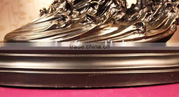 Continental retro resin decoration Knight romania souvenirs