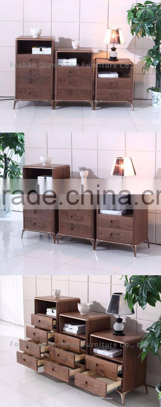 Living Room Furniture Two To Four Wood Cabinet with Drawers