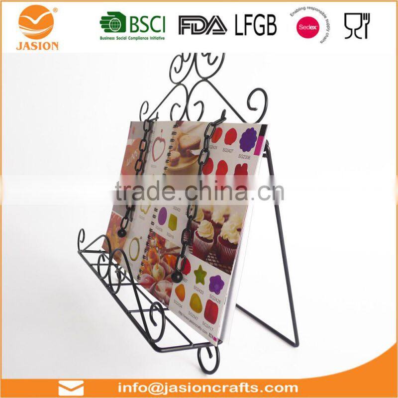 WI2903 Wire Metal Cookbook Holder Stand
