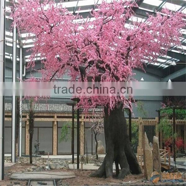 most popular table artificial mini cherry blossom tree fake cherry blossom tree