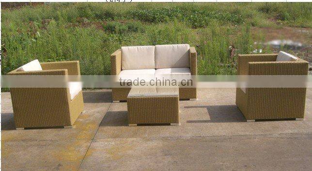 simple sofa set indoor outdoor dual-use rattan furniture
