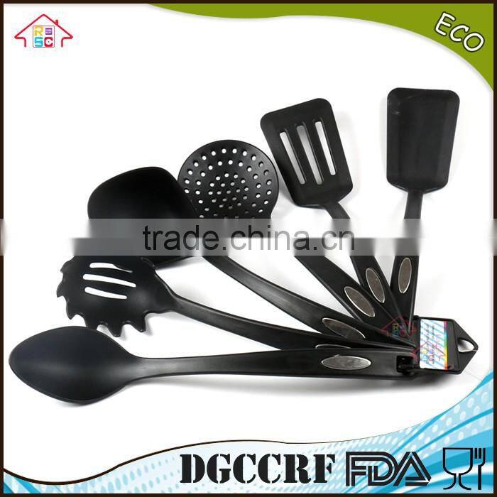 NBRSC Food grade heat-resistant nylon kitchen utensil non-stick plastic cooking utensils set/kitchen accessories