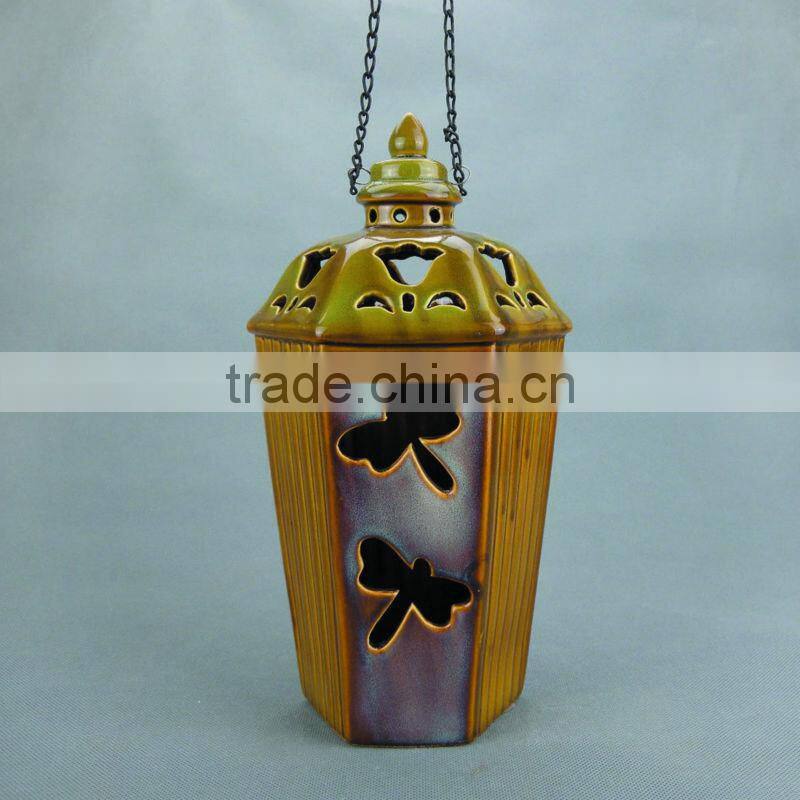 Decorative Ceramic Oil Lamp