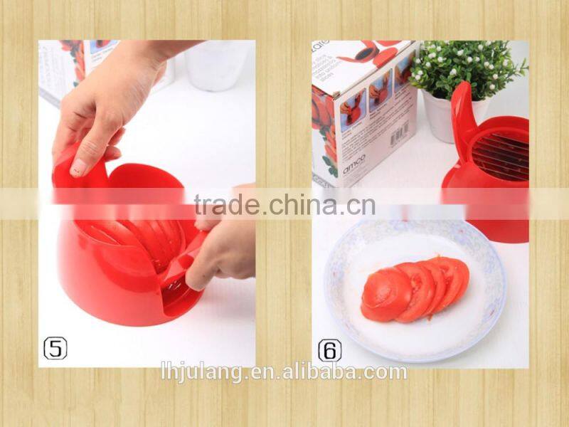 Useful plastic tomato slicer ,Mozzarella tomato chopper