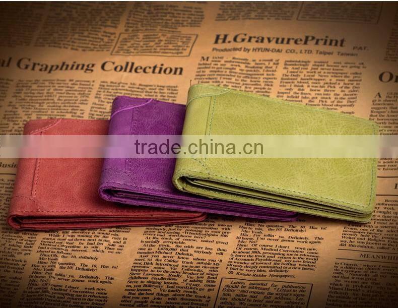 Full Grain Leather Money Clip Wallet with High Quality RFID Blocker Slim Bifold Credit Card Holder