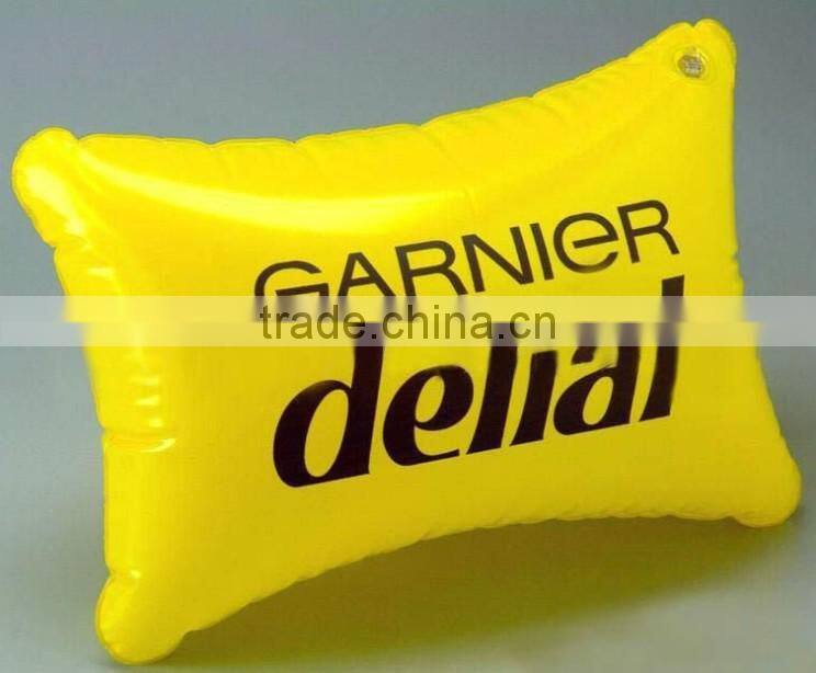 Inflatable beach cushion