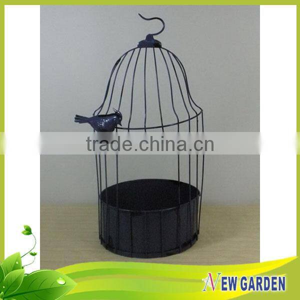 Novelty Birdcage Planter Pot,Special Design Multi-functional Sky Planter
