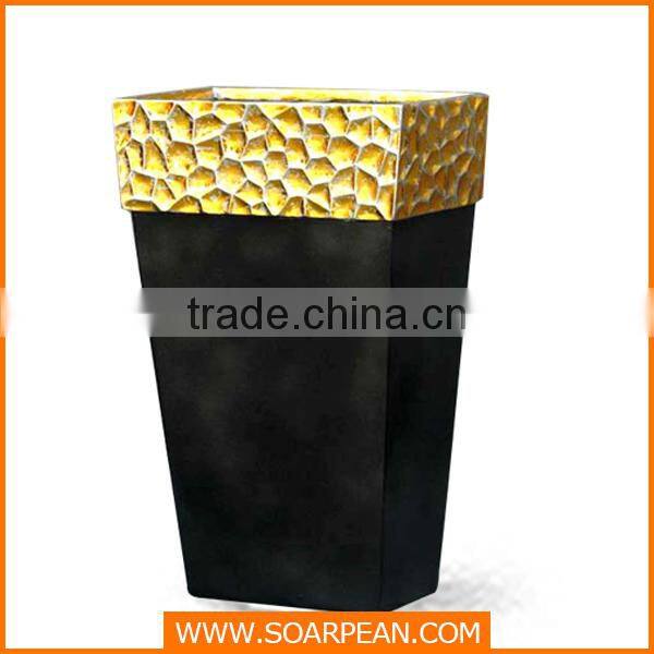 Modern Garden Decorative Fiberglass Tall Flower Vase