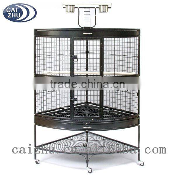 Playtop Corner Metal Parrot Cage