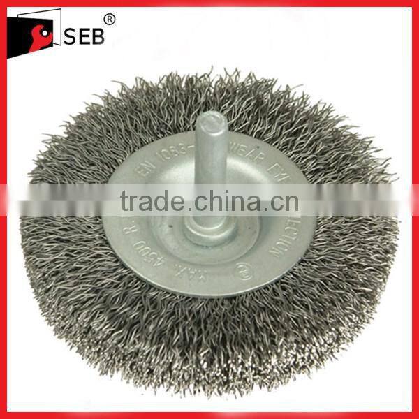 100mm Rotary brass wire wheel brush
