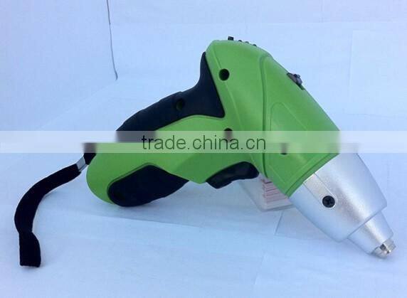 4.8V/3.6v Ni-cd/lithium rechargeable cordless drill screwdriver