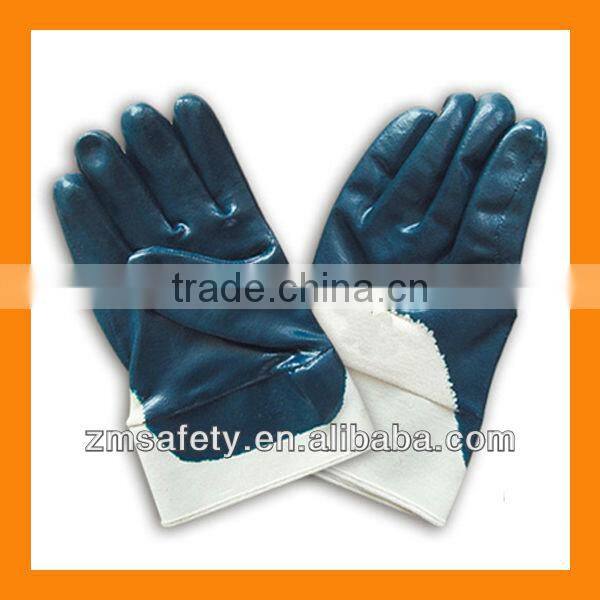 Nitrile Coated Working Gloves/Interlock Nitrile Dipped Gloves