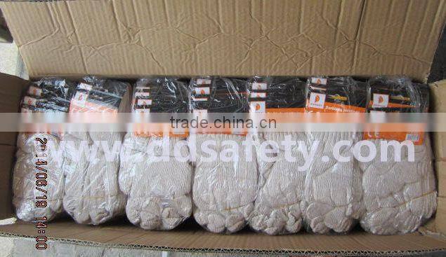 DDSAFETY Natural Cotton 2 Threads String Knitted Safety Work Gloves