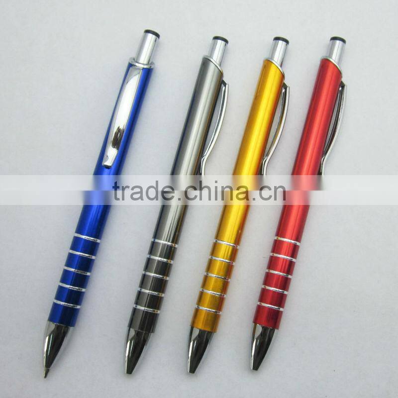 644210 quality shinny color metal ball point pen