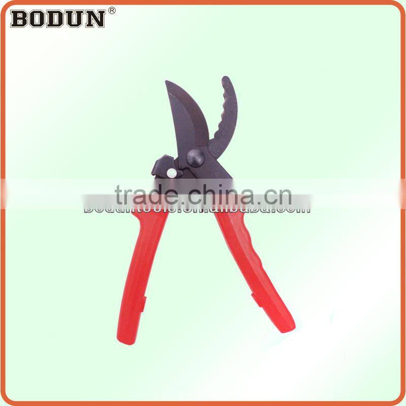 B4017 Black head with red plastic handle Garden tool / pruning shears / garden scissors