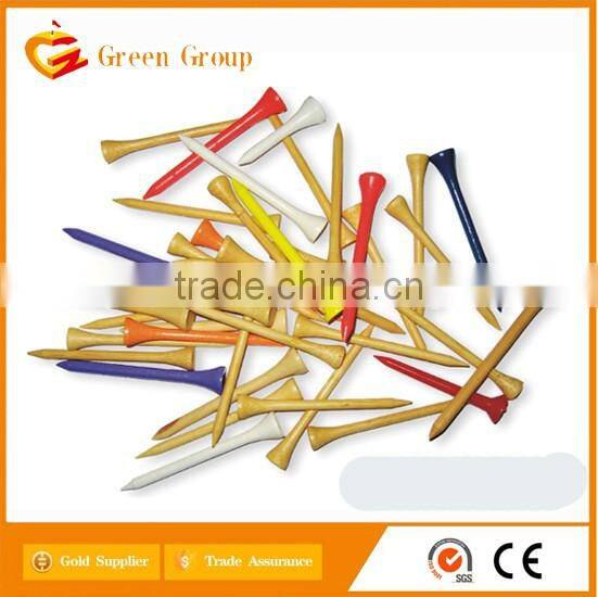 2017 wooden golf tee for Christmas gift