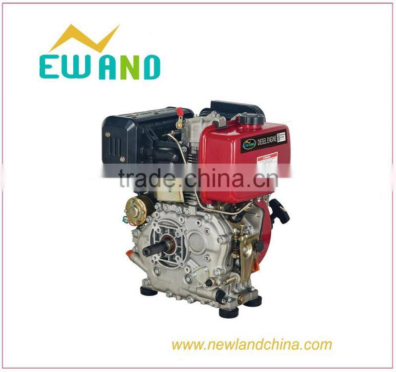 Hot sale air-cooled compressed 2 cylinder diesel engine178f diesel engine