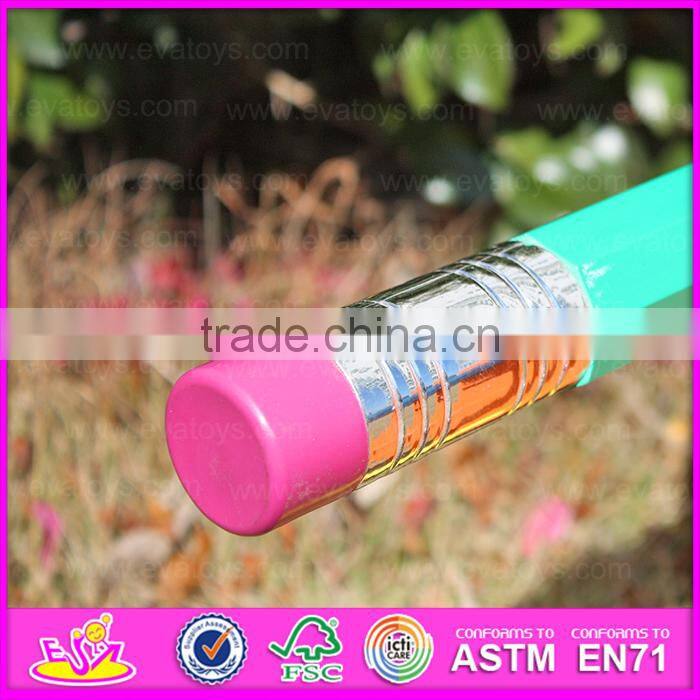 2015 MDF kids study desk chair in pencil design,Portable folding table chair set,Hot sale wooden study table and chair WO8G106